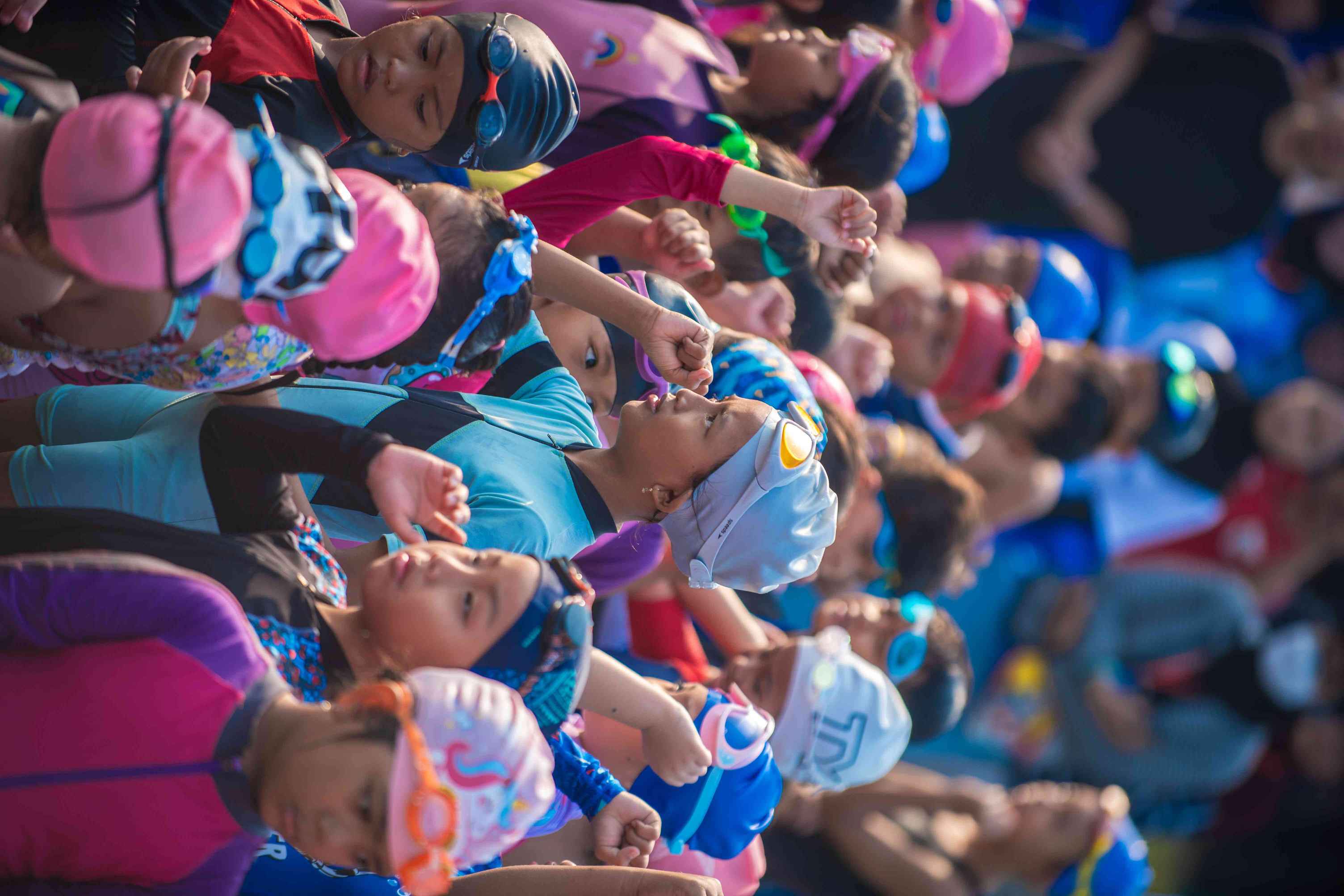 Captures of Swimming Event